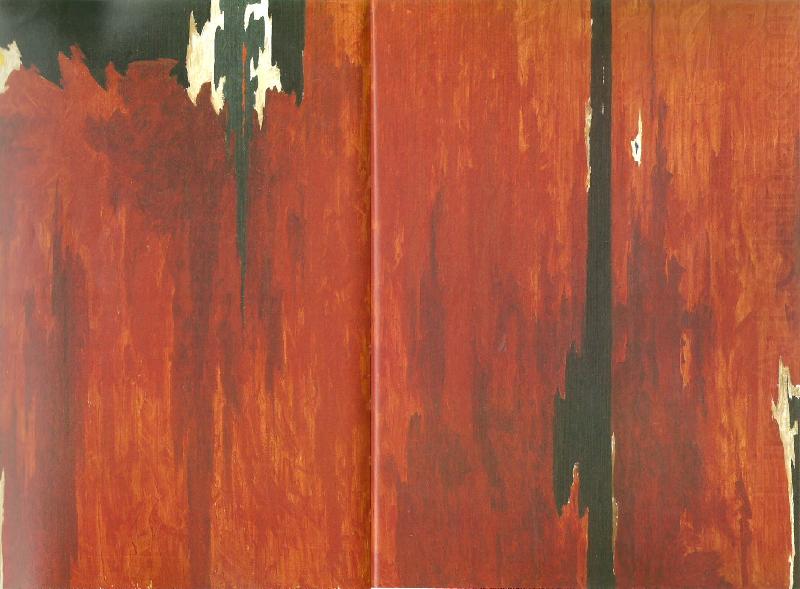 clyfford still untitled oil painting picture
